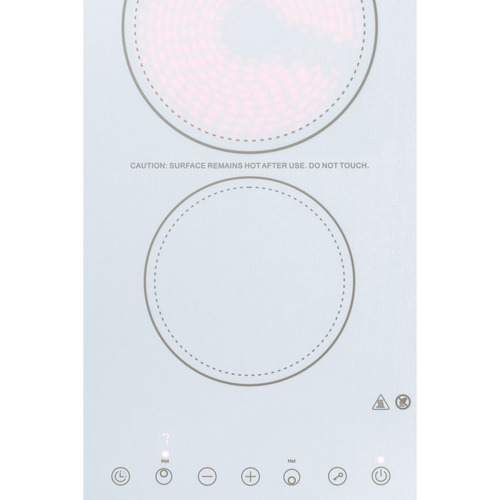 CR2B23T4W Electric Cooktop Detail