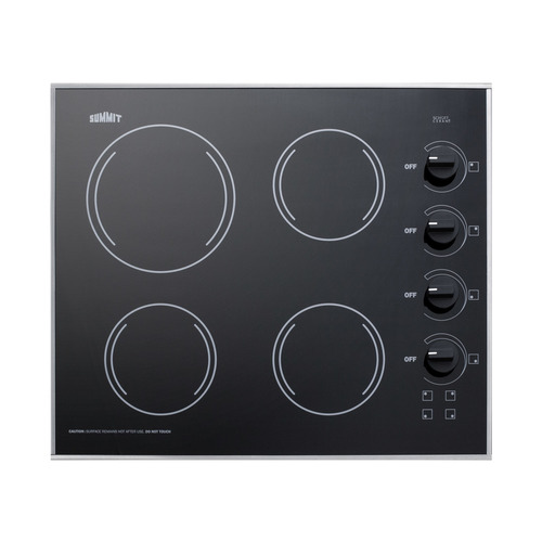 CR425BL Electric Cooktop Front