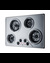 CR430SS Electric Cooktop Angle