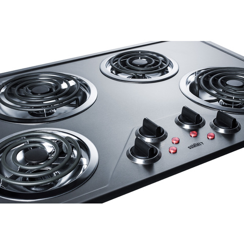CR430SS Electric Cooktop Detail