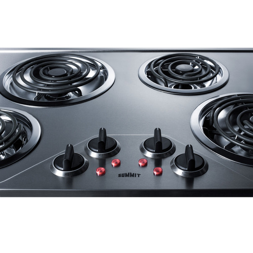 CR430SS Electric Cooktop Detail