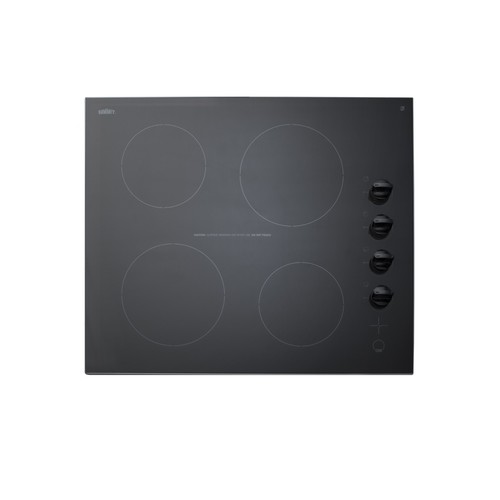 CR4B242BL Electric Cooktop Front