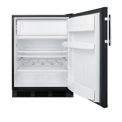 CT663BKBIADA Refrigerator Freezer Open