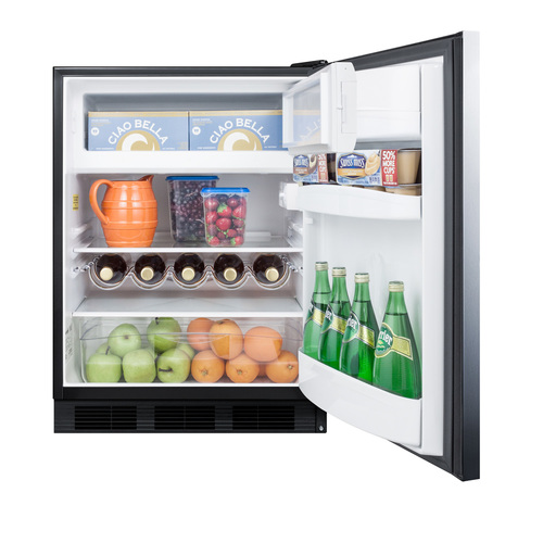 CT663BKBISSHH Refrigerator Freezer Full