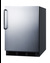 CT663BKBISSTB Refrigerator Freezer Angle
