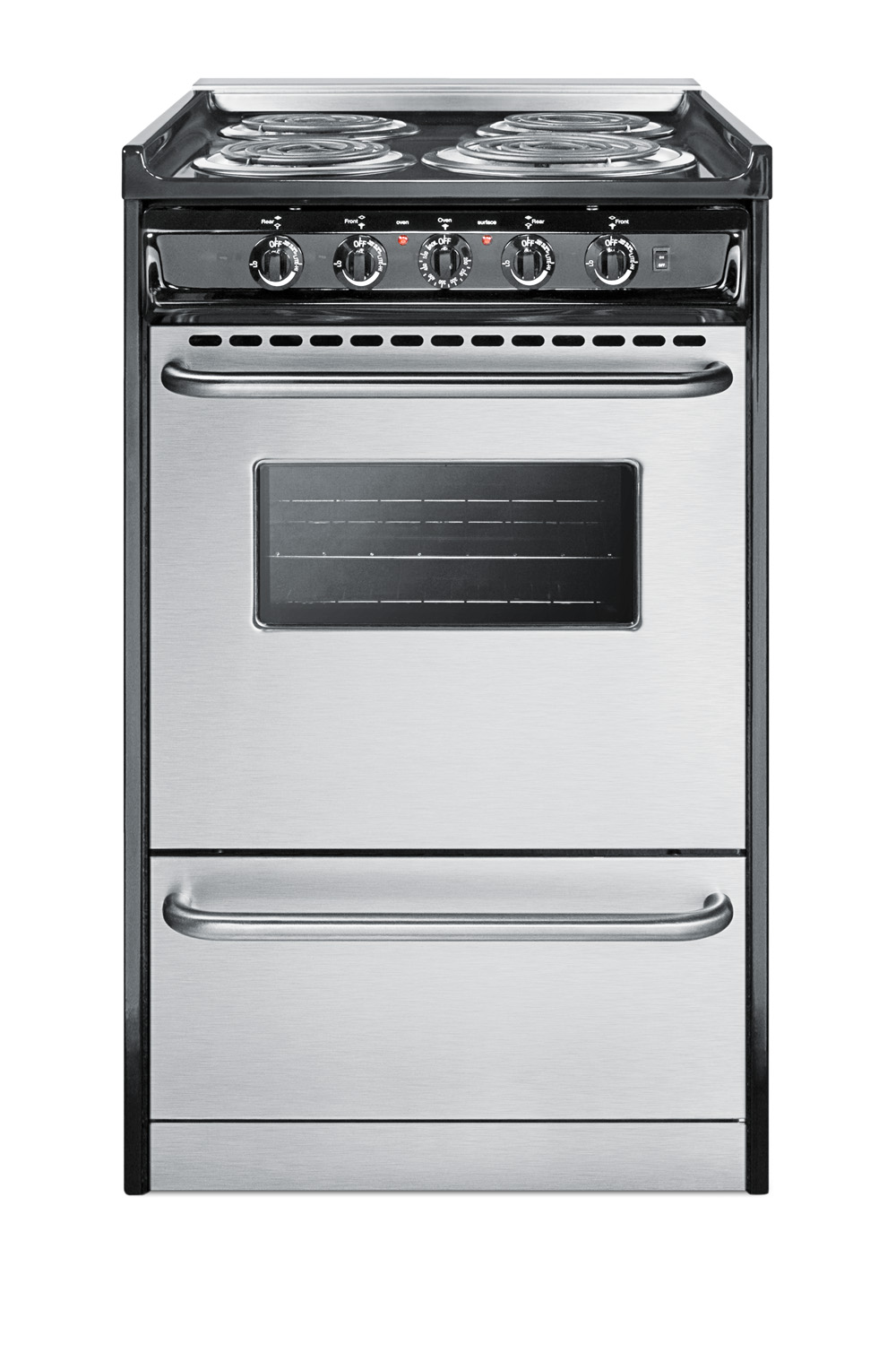 Summit 20" Wide Electric Coil Range