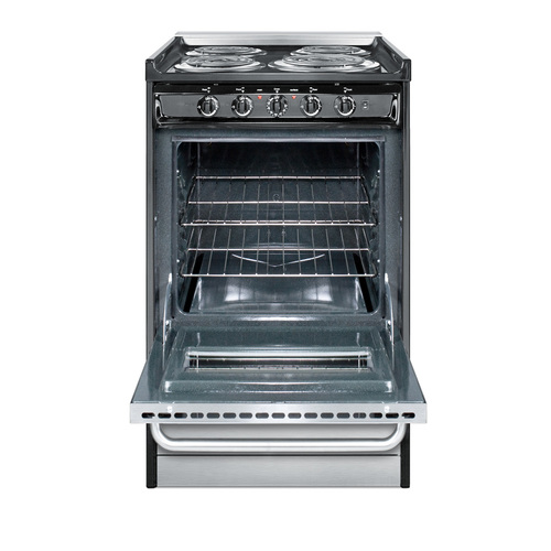 TEM110BRWY Electric Range Open