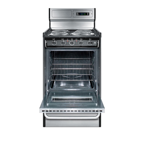 TEM130BKWY Electric Range Open