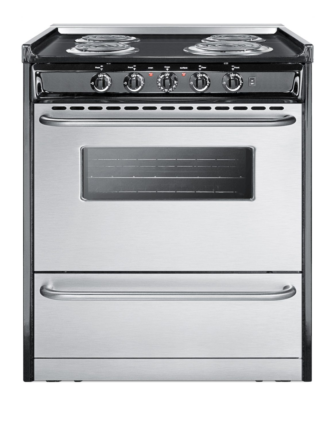 Summit 30" Wide Electric Coil Range