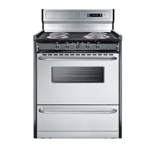 TEM230BKWY Electric Range Front