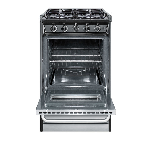 TTM11027BRSW Gas Range Open