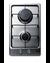GC22SS Gas Cooktop Front