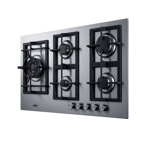 GCJ536SS Gas Cooktop Angle