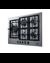 GCJ5SS Gas Cooktop Angle