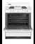WEM2171Q Electric Range Open