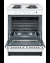 WEM610RW Electric Range Open