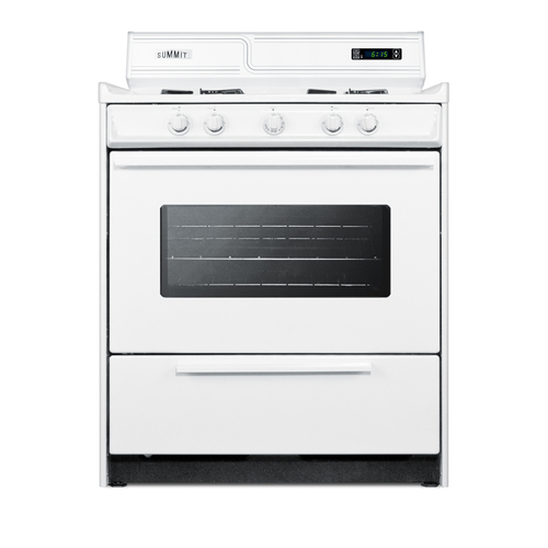 WNM2307KW Gas Range Front