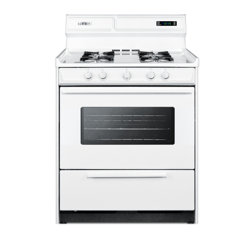 WNM2307KW Gas Range Front
