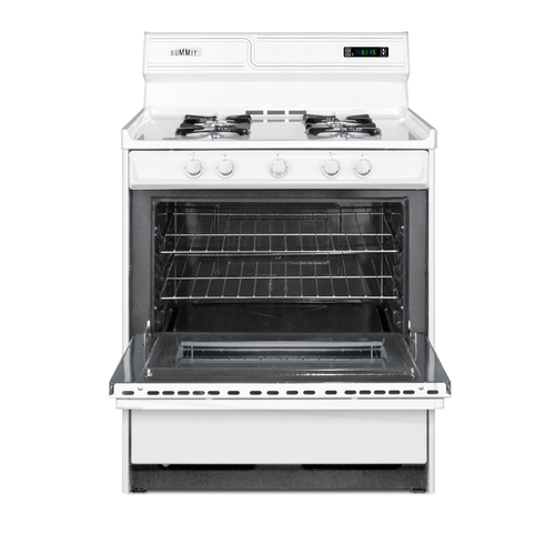 WNM2307KW Gas Range Open