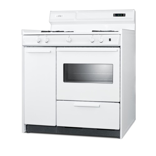 WNM4307KW Gas Range Angle