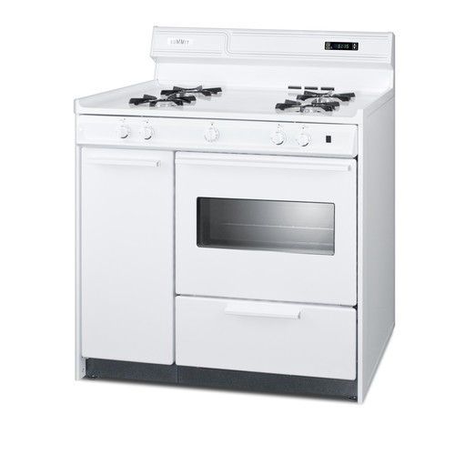 WNM4307KW Gas Range Angle