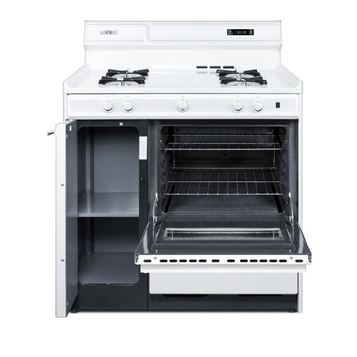 WNM4307KW Gas Range Open