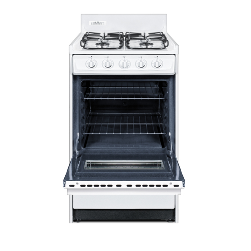WTM1107SW Gas Range Open
