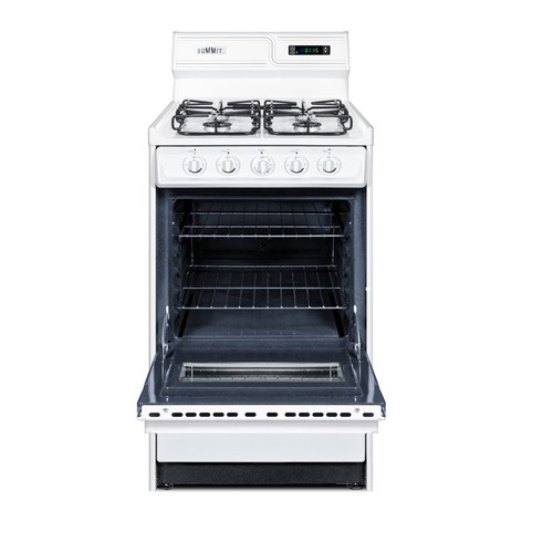 WTM1307KSW Gas Range Open