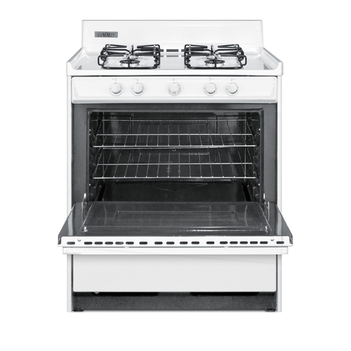 WTM2107S Gas Range Open
