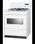 WTM2307KSW Gas Range Angle