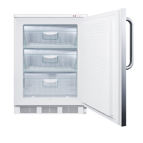 VT65MLSSTB Freezer Open