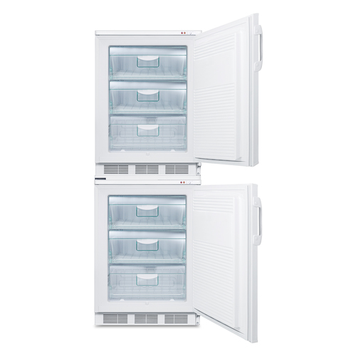 VT65MLSTACK Freezer Open