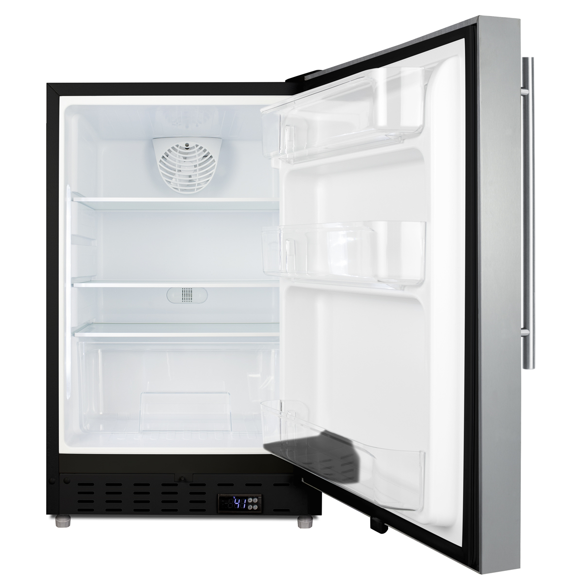 Summit 21 Inch Built In Undercounter Compact All-Refrigerator ALR47BCSSHV | Fridge.com