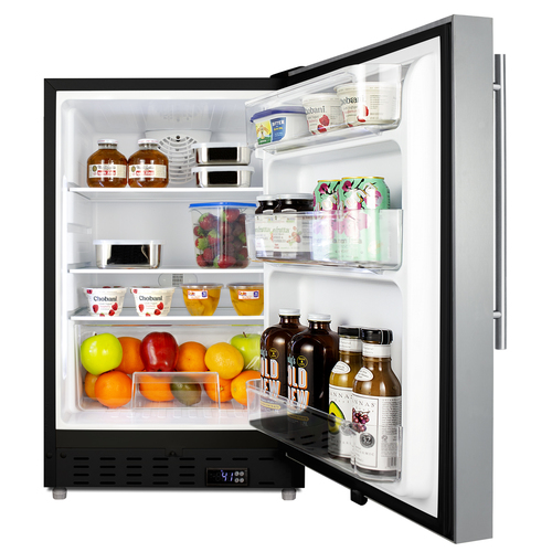 ALR47BSSHV Refrigerator Full