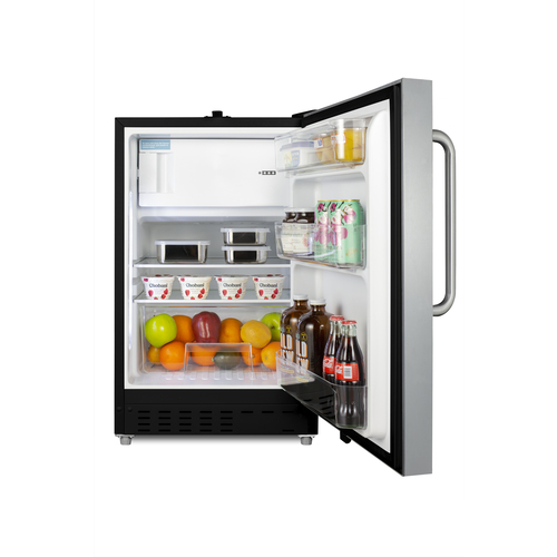 ALRF49BCSS Refrigerator Freezer Full