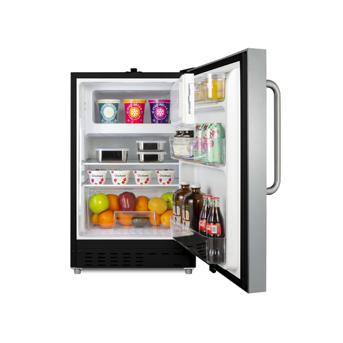 ALRF49BCSS Refrigerator Freezer Full