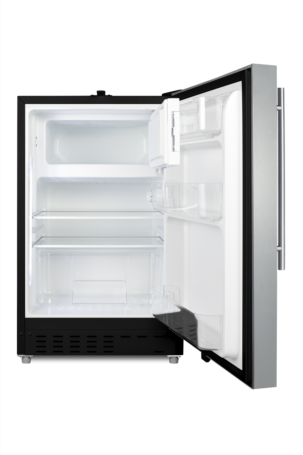 Summit 20 Inch Freestanding/Built In Undercounter Counter Depth Compact All-Refrigerator ALRF49BCSSHV | Fridge.com
