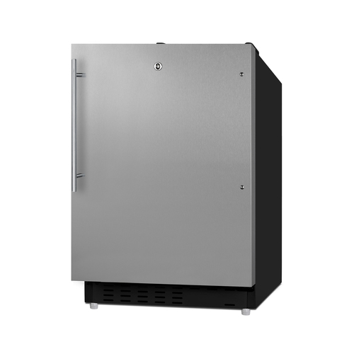 ALRF49BSSHV Refrigerator Freezer Angle