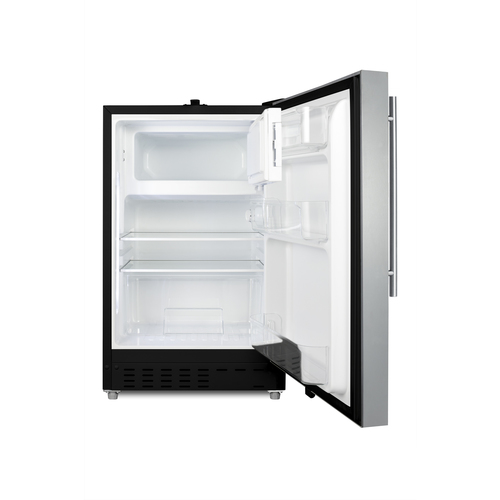 ALRF49BSSHV Refrigerator Freezer Open