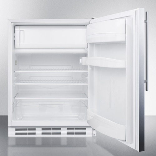 CT66LSSHVADA Refrigerator Freezer Open