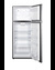 FF1159SS Refrigerator Freezer Open