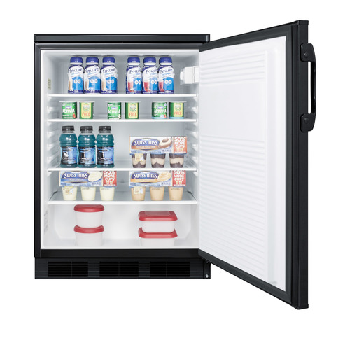 FF7LBLKBI Refrigerator Full