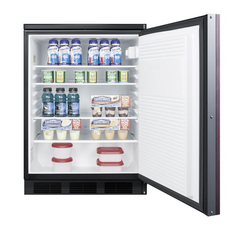 FF7LBLKBIIF Refrigerator Full