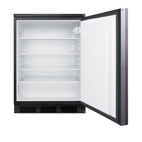 FF7LBLKBIIF Refrigerator Open