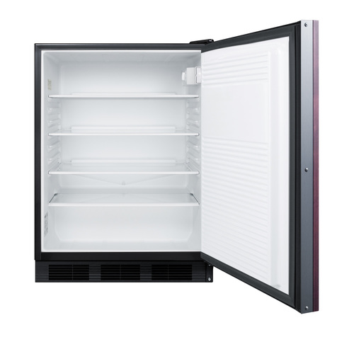 FF7LBLKBIIFADA Refrigerator Open