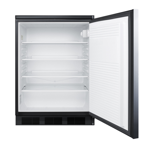 FF7LBLKBISSHH Refrigerator Open