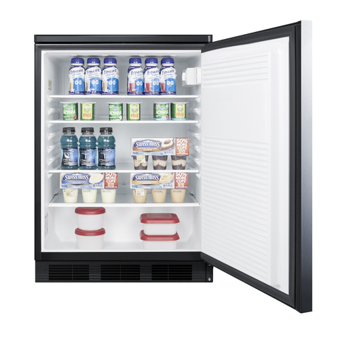 FF7LBLKSSHH Refrigerator Full