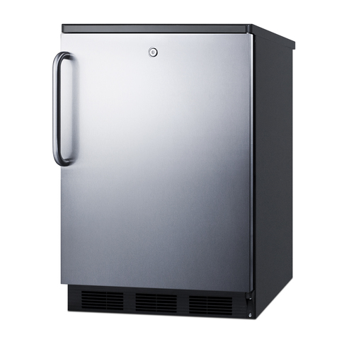 FF7LBLKSSTB Refrigerator Angle