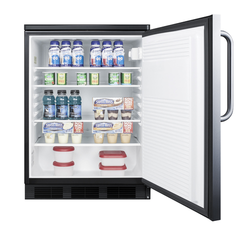 FF7LBLKSSTB Refrigerator Full