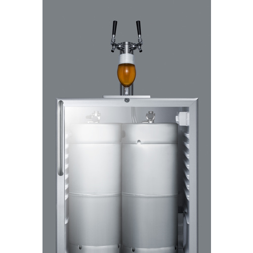 SBC56GBICSSADA Kegerator Detail